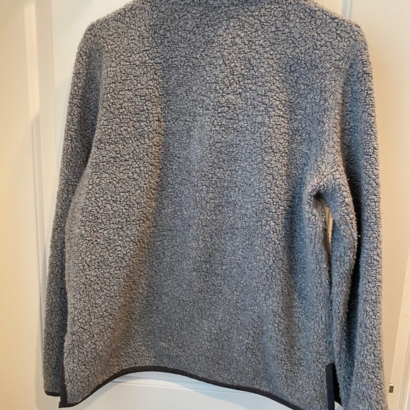 Toad&Co wool fleece "sespe zip pullover, EUC - Picture 4 of 6